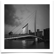 Salford 2 Long Exposure bw - Chris Beesley